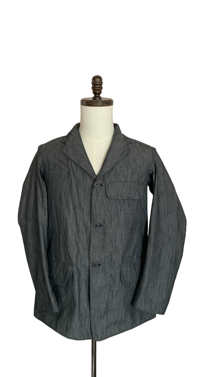 1930s 1940s French Mens Cotton Work Jacket