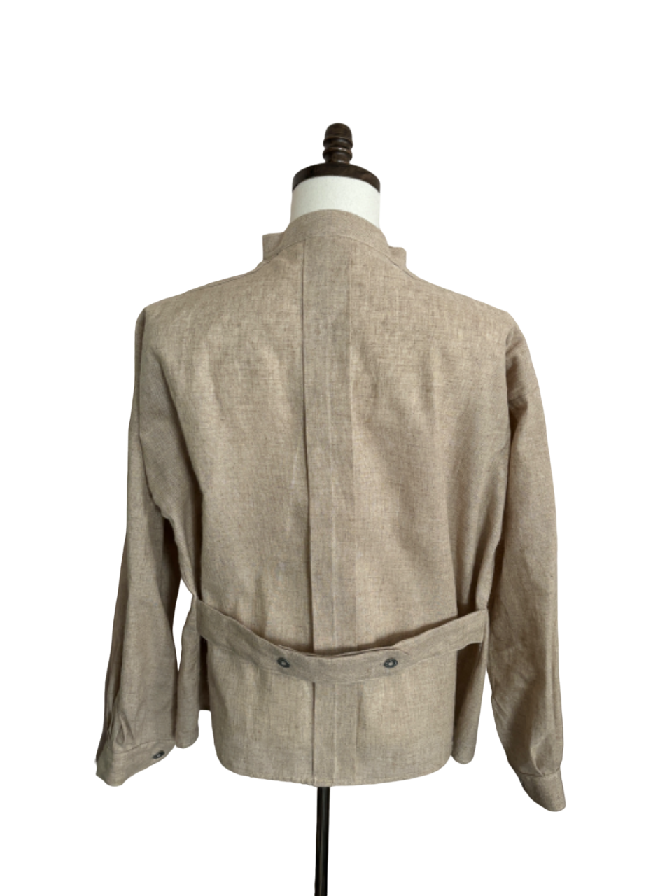 World War I Reproduction French Bourgeron Linen Work Jacket