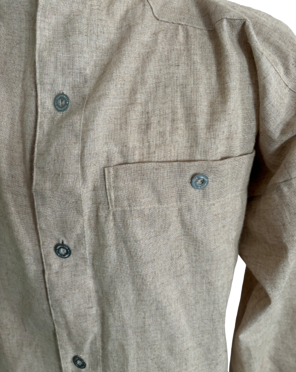 World War I Reproduction French Bourgeron Linen Work Jacket