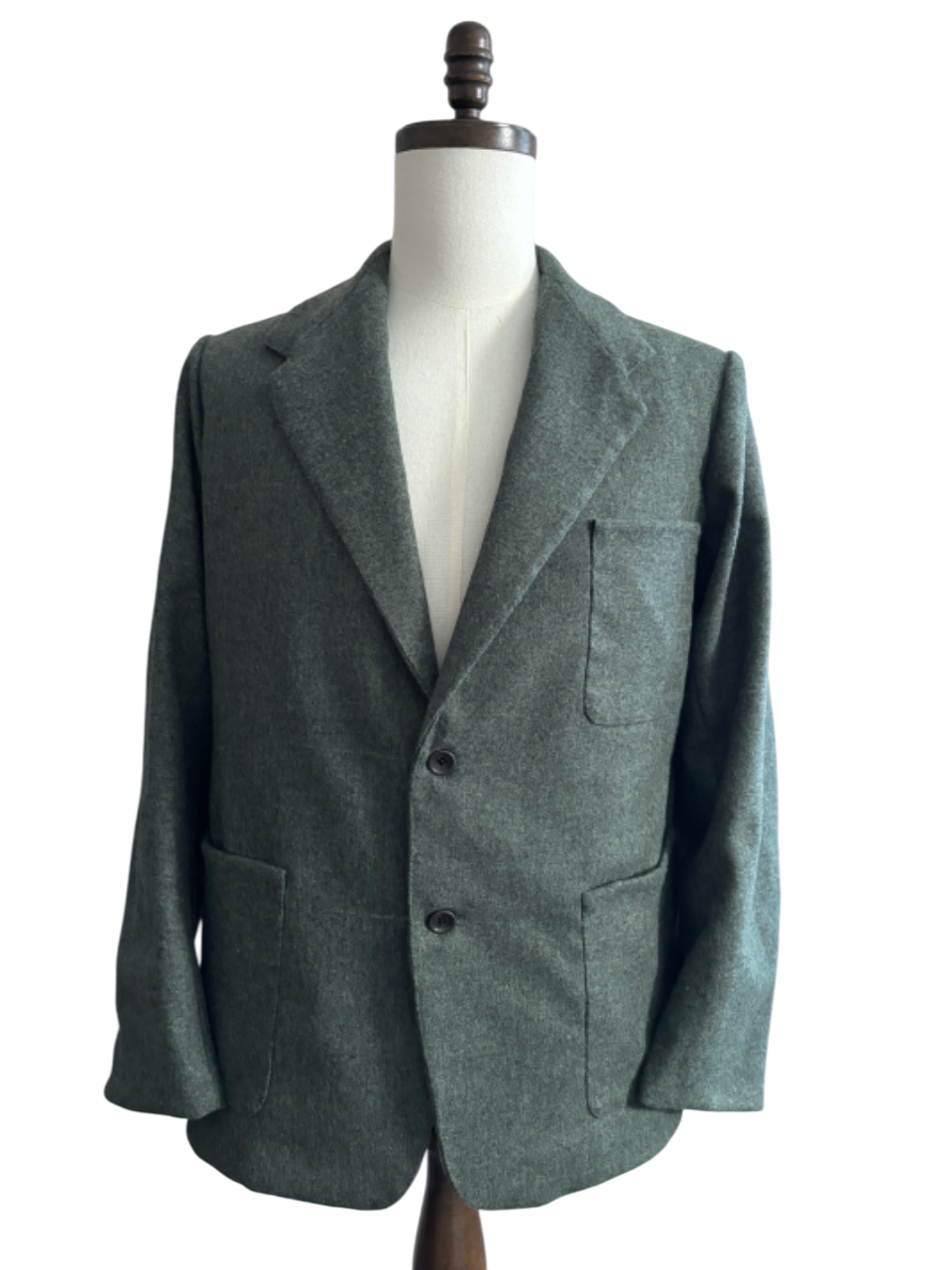 1910s Mens Wool Flannel Suit Edwardian