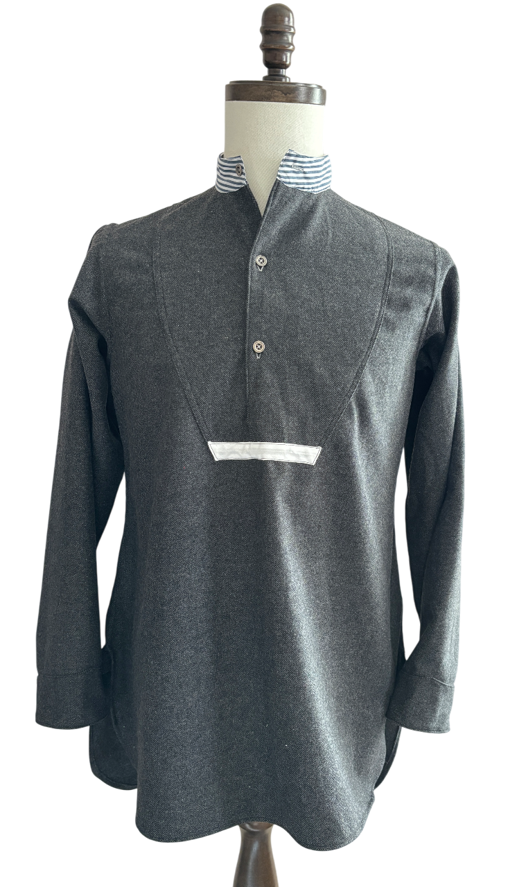 World War I British Army Wool Greyback Shirt Reproduction
