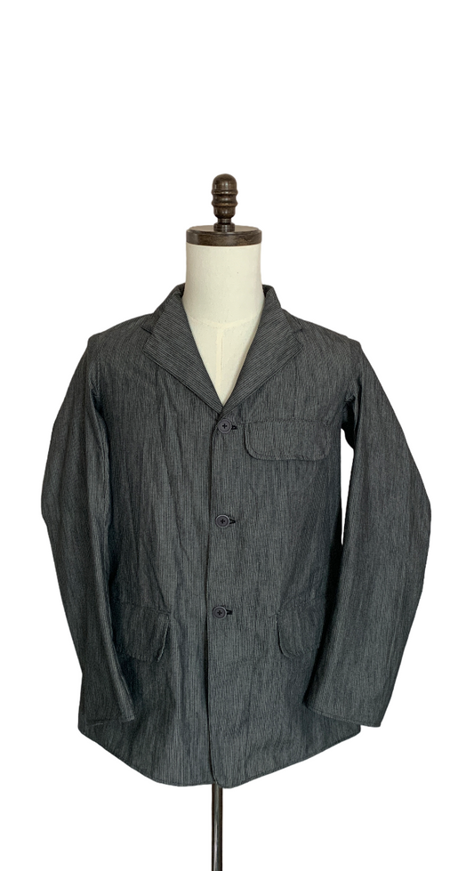 1930s 1940s French Mens Cotton Work Jacket