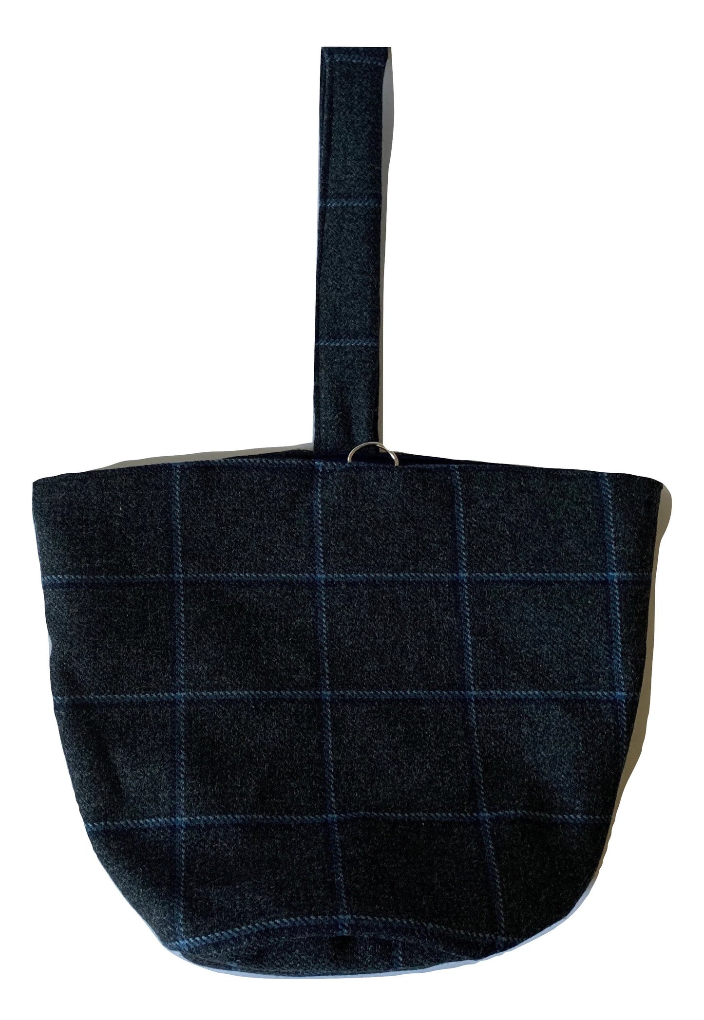 1940s Wool Tweed Wristlet Purse